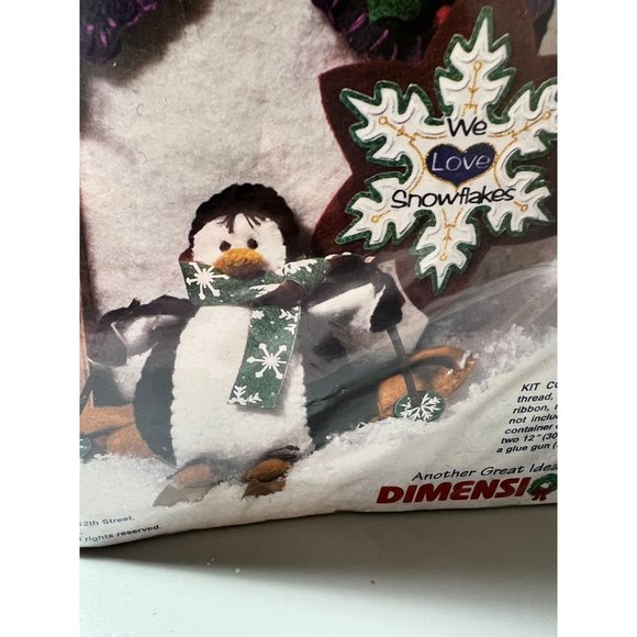 Bottle Buddies Penguin New in Package Dimensions Holiday Craft 15" Tall Gift - Picture 4 of 7